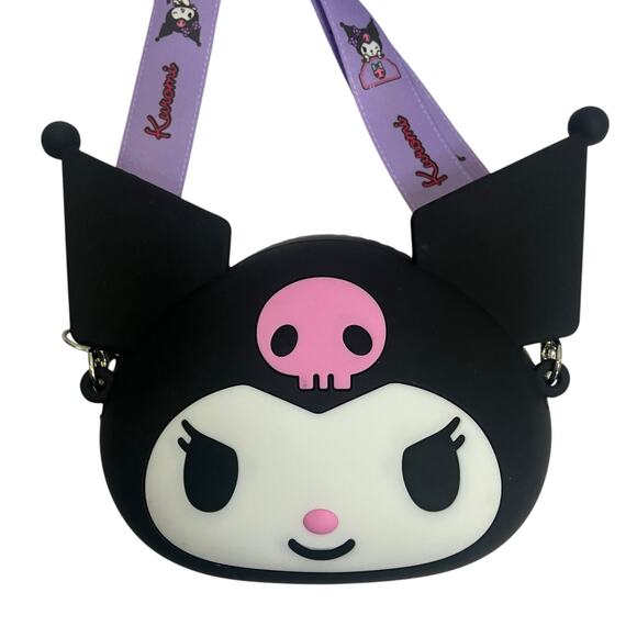 Sanrio Kuromi Silicone Crossbody Bag - Picture 2 of 7